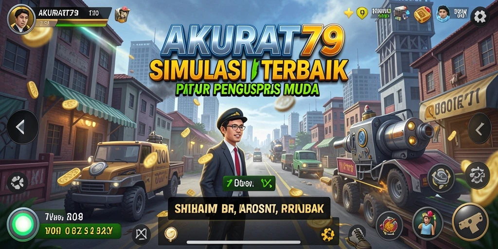 Tampilan gameplay AKURAT79 yang menakjubkan dan interaktif.