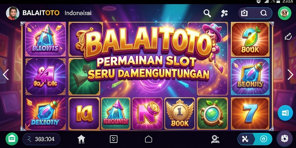 Screenshot gameplay BALAITOTO yang menunjukkan serunya bermain slot.