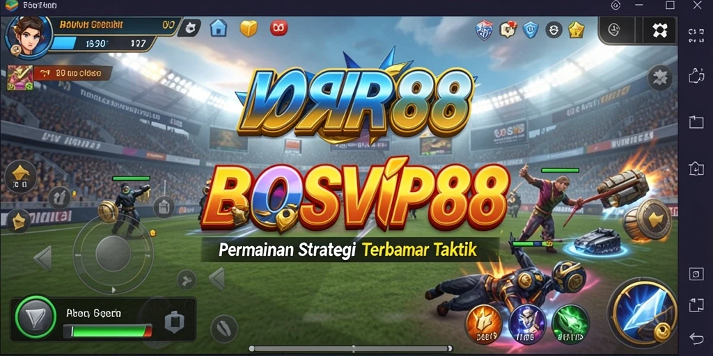Tampilan gameplay strategis yang menarik di BOSVIP88.