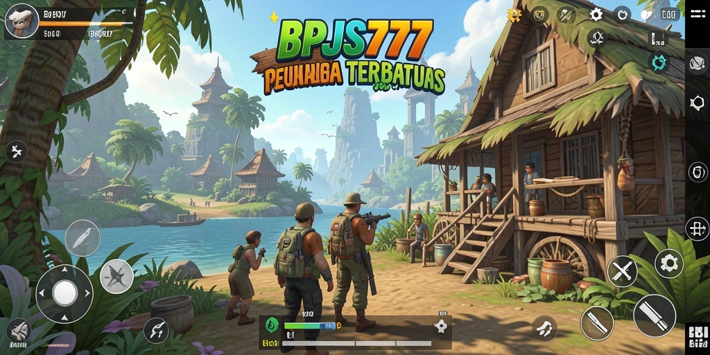Screenshot dari gameplay BPJS777 menunjukkan dunia yang luas dan interaktivitas pemain.