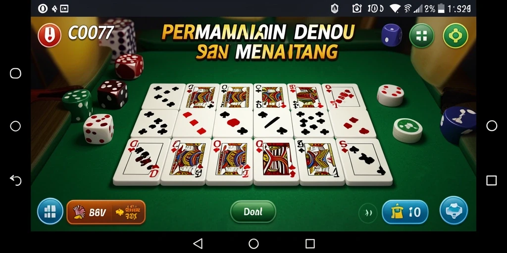 Tampilan gameplay seru dan menantang dari C0077.