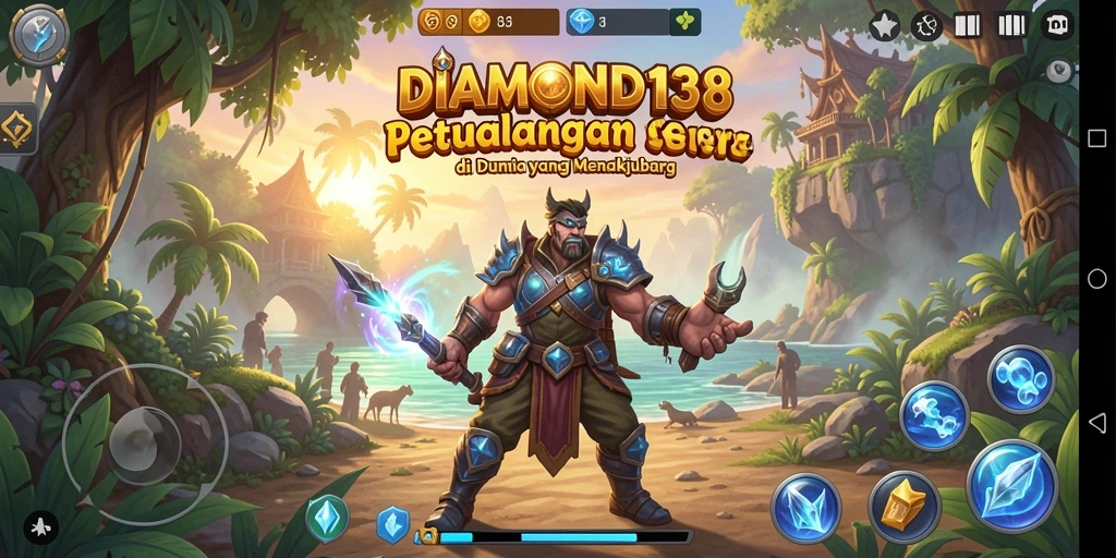 Screenshot gameplay DIAMOND138 yang menampilkan petualangan menakjubkan.
