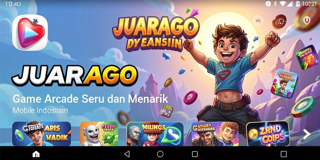 Tampilan gameplay JUARAGO yang menarik dan penuh aksi.