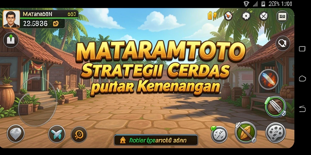 Screenshot utama <strong>MATARAMTOTO</strong> menampilkan gameplay strategis yang mendebarkan.