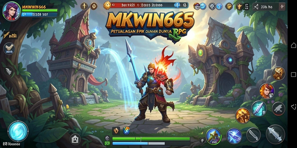 Gameplay RPG seru di MKWIN666 dengan grafis menawan.