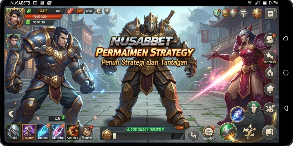Tampilan gameplay <strong>NUSABET</strong> yang mendebarkan dan penuh strategi.