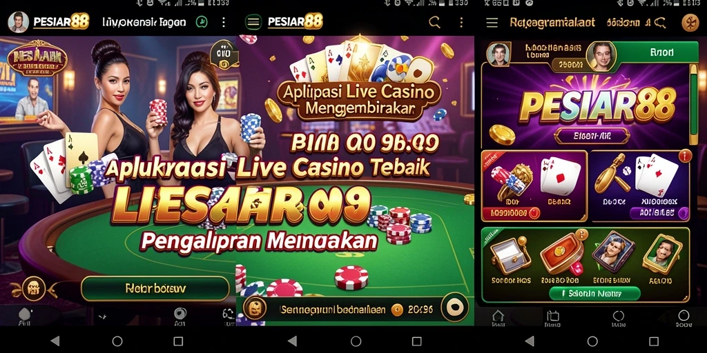Tampilan gameplay PESIAR88 yang menawan dan interaktif.