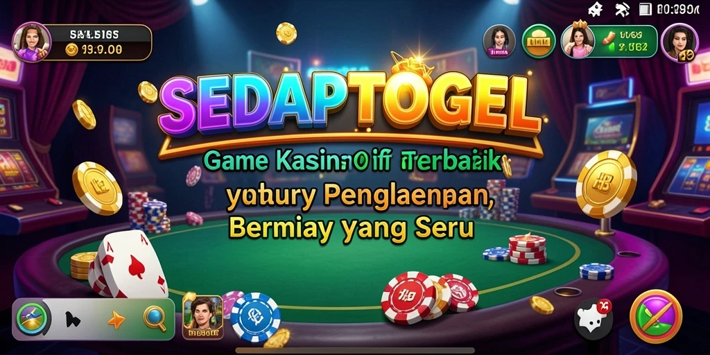 Tampilan menarik dari gameplay SEDAPTOGEL yang penuh warna.