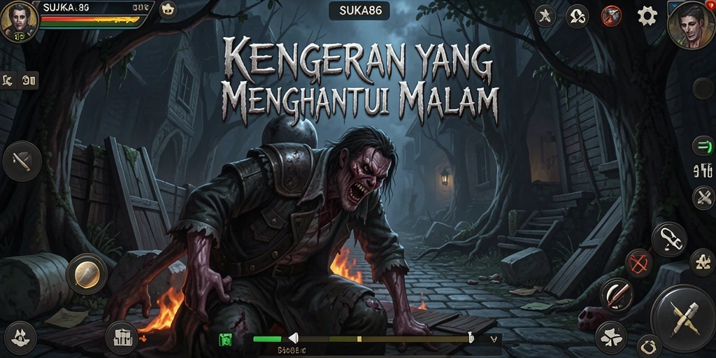Tampilkan gameplay menegangkan dari SUKA86 saat menjelajahi dunia horror.