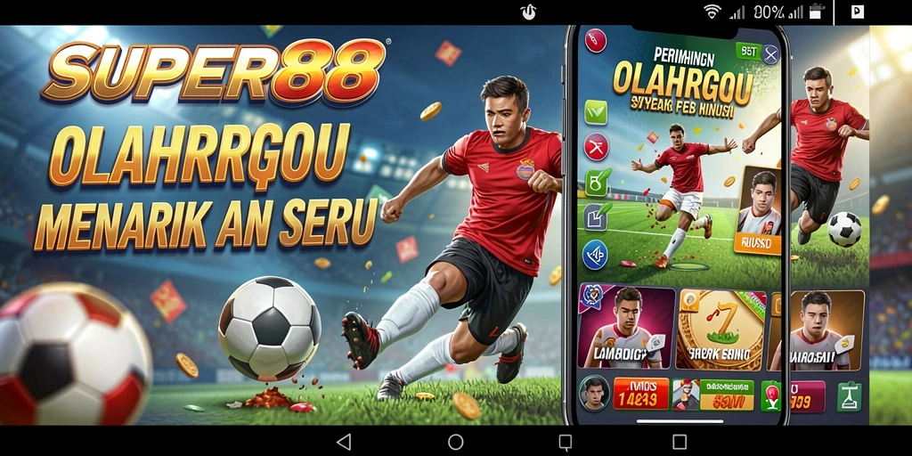 Tampilan gameplay SUPER88 yang seru dan realistis saat bertanding.