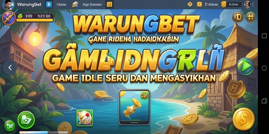 Tampilan gameplay <strong>WARUNGBET</strong> yang mengasyikkan dalam mode Idle.