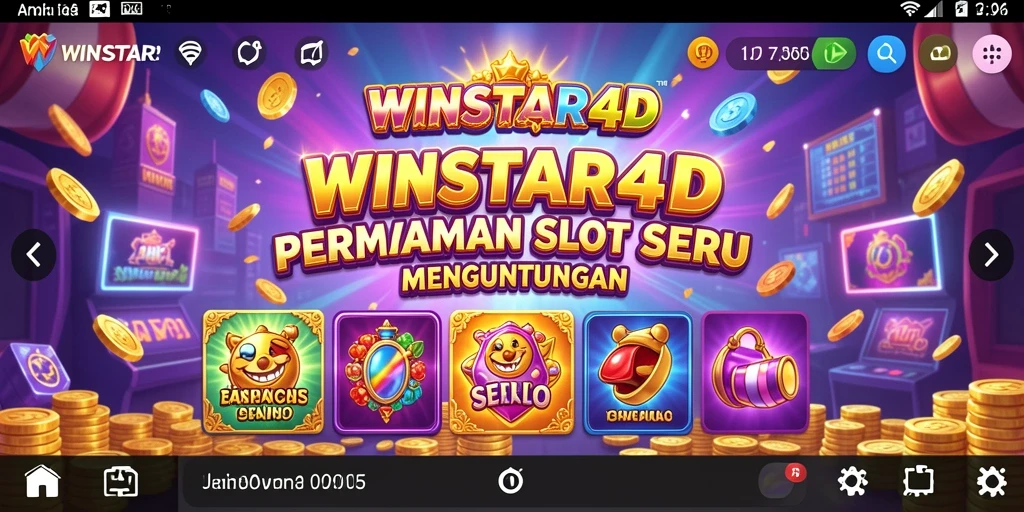 Tampilan gameplay seru di WINSTAR4D dengan efek visual menawan.